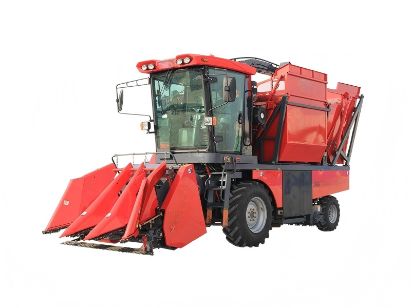 Self-propelled Stalk-Spike Corn Harvester