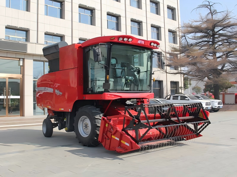 Self-propelled Grain Combine Harvester-2