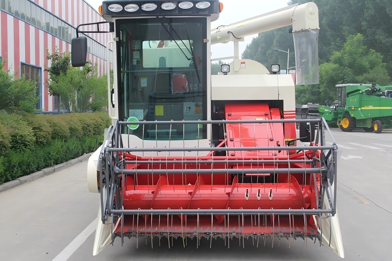 4LZ-6A Tracked Rice Combine Harvester-2