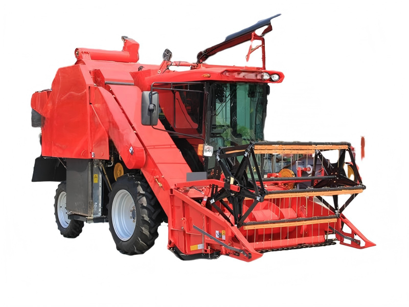 Self-propelled Soybean Combine Harvester