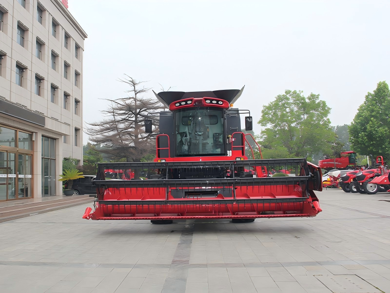 Self-propelled Grain Combine Harvester-2