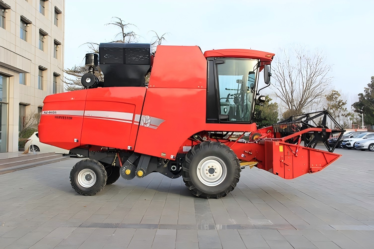 Self-propelled Grain Combine Harvester-2