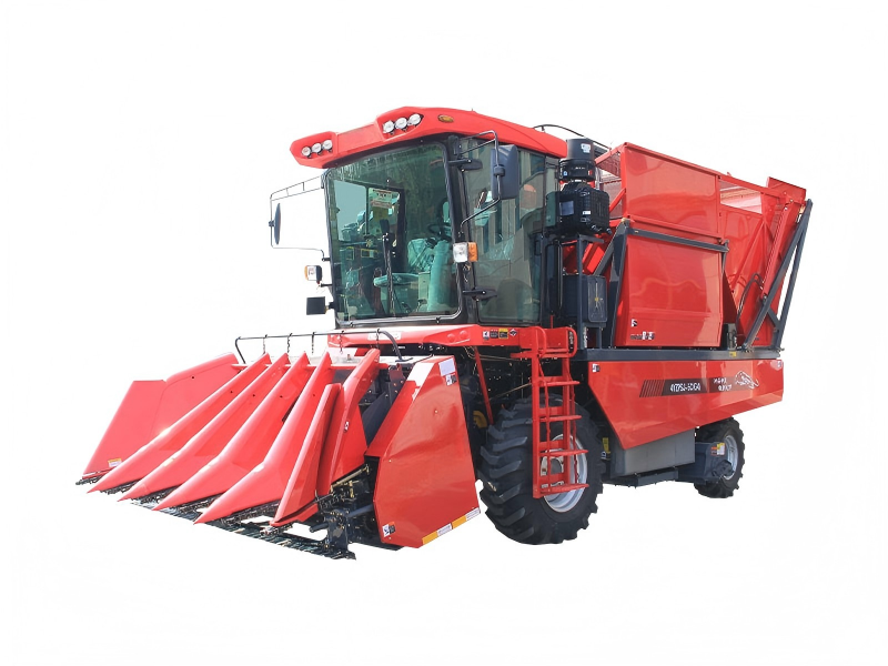 Self-propelled Stalk-Spike Corn Harvester
