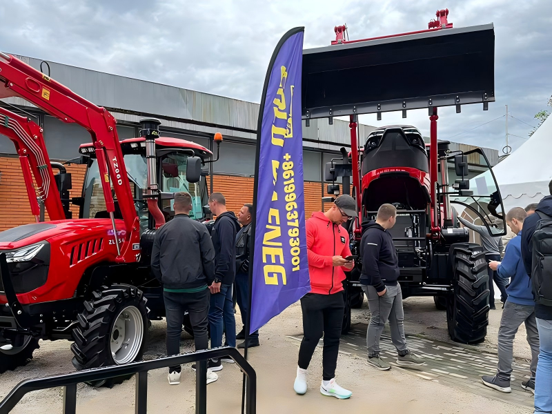 Golddafeng Tractors Shine at Overseas Agricultural Expo, Setting Off a New Buying Frenzy of "Chinese Red"