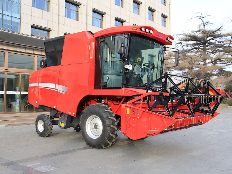 Self-propelled Grain Combine Harvester-1