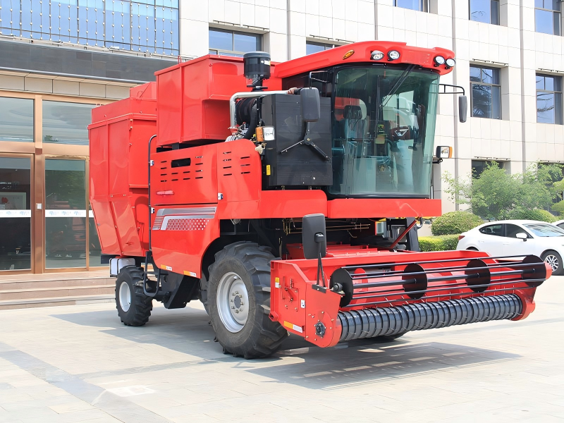Self-propelled Peanut Picker Harvesting Machine-2